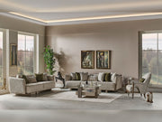 Efes Mum 4-pieces (2 Sofa & 2 Chair) Livingroom in Beige - 200-MUM-EFE-3311