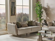 Efes Mum 4-pieces (2 Sofa & 2 Chair) Livingroom in Beige - 200-MUM-EFE-3311