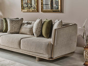 Efes Mum 4-pieces (2 Sofa & 2 Chair) Livingroom in Beige - 200-MUM-EFE-3311