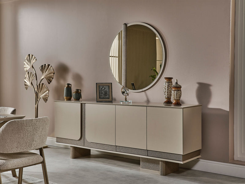 Efes Mum Consol With Mirror - 200-MUM-EFE-CON
