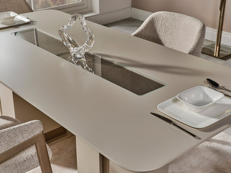 Efes Mum Diningroom (Consol With Mirror & Dining Table & 6 Dining Chair) - 200-MUM-EFE-DT-6-SET