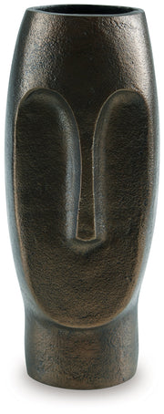 Elanman Antique Bronze Finish Vase - A2000692