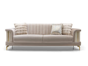 Elano  3-pieces (Sofa & Loveseat & Chair) Livingroom Set in Cream - 200-ST-ELA-TURKO276-321