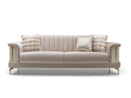 Elano Convertible Loveseat in Cream - 200-ST-ELA-TURKO276-2