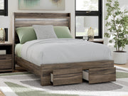 Elbrim Brown Full Panel Storage Bed - PCB2005B10