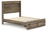 Elbrim Brown Full Panel Storage Bed - PCB2005B10