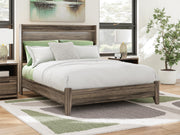 Elbrim Brown Queen Panel Bed - PCB2005B2