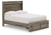 Elbrim Full Panel Storage Bed, Dresser and Mirror - PCB2005B11
