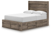 Elbrim Full Panel Storage Bed, Dresser and Mirror - PCB2005B18