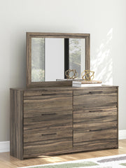 Elbrim Full Panel Storage Bed, Dresser and Mirror - PCB2005B18
