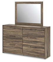 Elbrim Full Panel Storage Bed, Dresser and Mirror - PCB2005B18