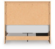 Elbrim Full Panel Storage Bed, Dresser and Mirror - PCB2005B21