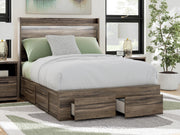 Elbrim Full Panel Storage Bed, Dresser and Mirror - PCB2005B21