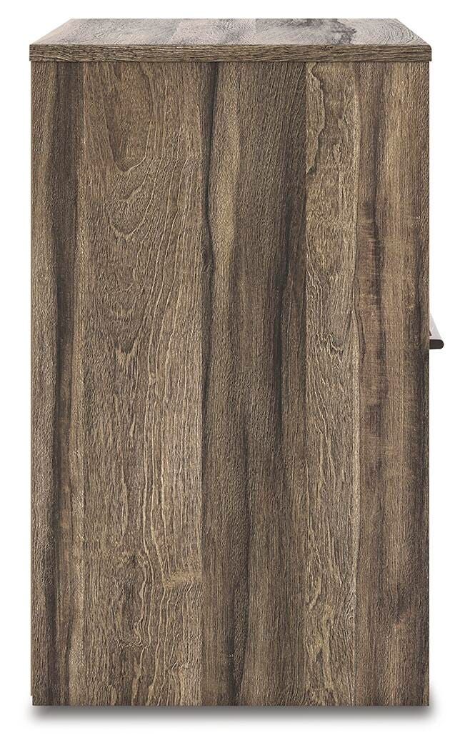 Elbrim King Panel Bed, Dresser, Mirror and 2 Nightstands - PCB2005B29