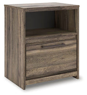 Elbrim King Panel Storage Bed, Chest and Nightstand - PCB2005B28