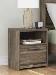 Elbrim King Panel Storage Bed, Chest and Nightstand - PCB2005B28