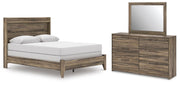 Elbrim Queen Panel Bed, Dresser and Mirror - PCB2005B3