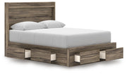 Elbrim Queen Panel Storage Bed, Dresser and Mirror - PCB2005B19