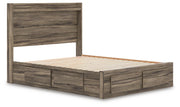 Elbrim Queen Panel Storage Bed, Dresser and Mirror - PCB2005B19