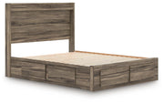Elbrim Queen Panel Storage Bed, Dresser and Mirror - PCB2005B20
