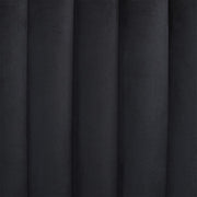 Eleanor - Black Velvet Upholstered Chair with Wooden Legs 2PC/CTN - D325-C