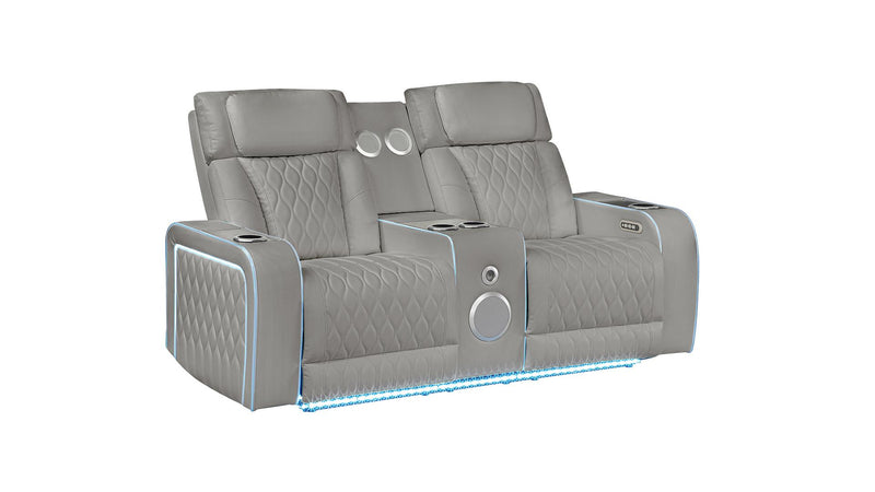 Electra Loveseat Gray - Electra Loveseat Gray