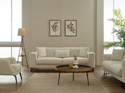 Elegance 3-pieces (Sofa & Loveseat & Chair) Livingroom in Beige - 200-SIM-ELE-GIRNE03-321