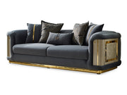 Elegance 93" Wide Square Arm Sofa - Gate FurnitureSofas