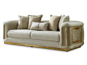 Elegance 93" Wide Square Arm Sofa - Gate FurnitureSofas