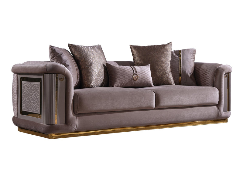 Elegance 93" Wide Square Arm Sofa - Gate FurnitureSofas