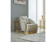 Elegance Chair Cream in Cream - 101-ELE-LV938-B