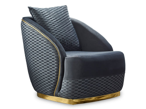 Elegance Chair Dark Grey in Dark Grey - 101-ELE-LV412-B