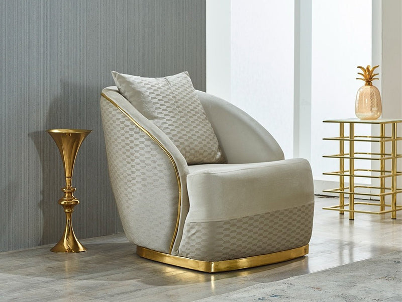 Elegance Living Room Set - Gate FurnitureLiving Room Sets