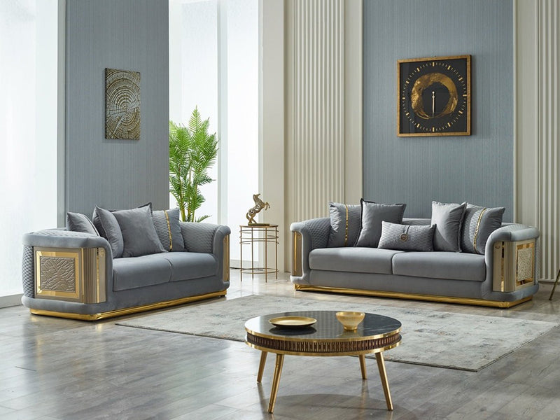 Elegance Living Room Set - Gate FurnitureLiving Room Sets