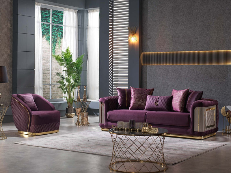 Elegance Living Room Set - Gate FurnitureLiving Room Sets