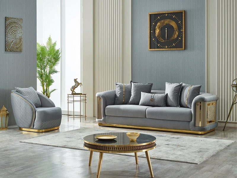 Elegance Living Room Set - Gate FurnitureLiving Room Sets