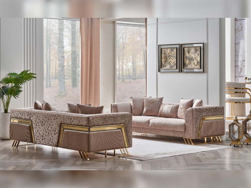 Elegance San Stationary Sofa in Dark Grey - 200-SAN-ELE-DG-3