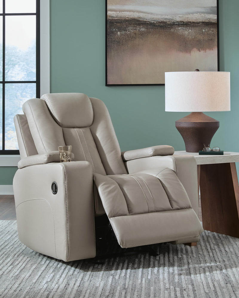 Elevate Edges Coin Glider Recliner - PC8330527