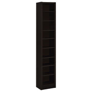 Eliam 71-inch 8-shelf Bookcase Cappuccino - 800285