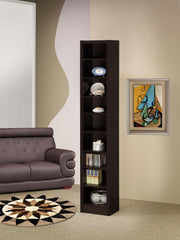 Eliam 71-inch 8-shelf Bookcase Cappuccino - 800285
