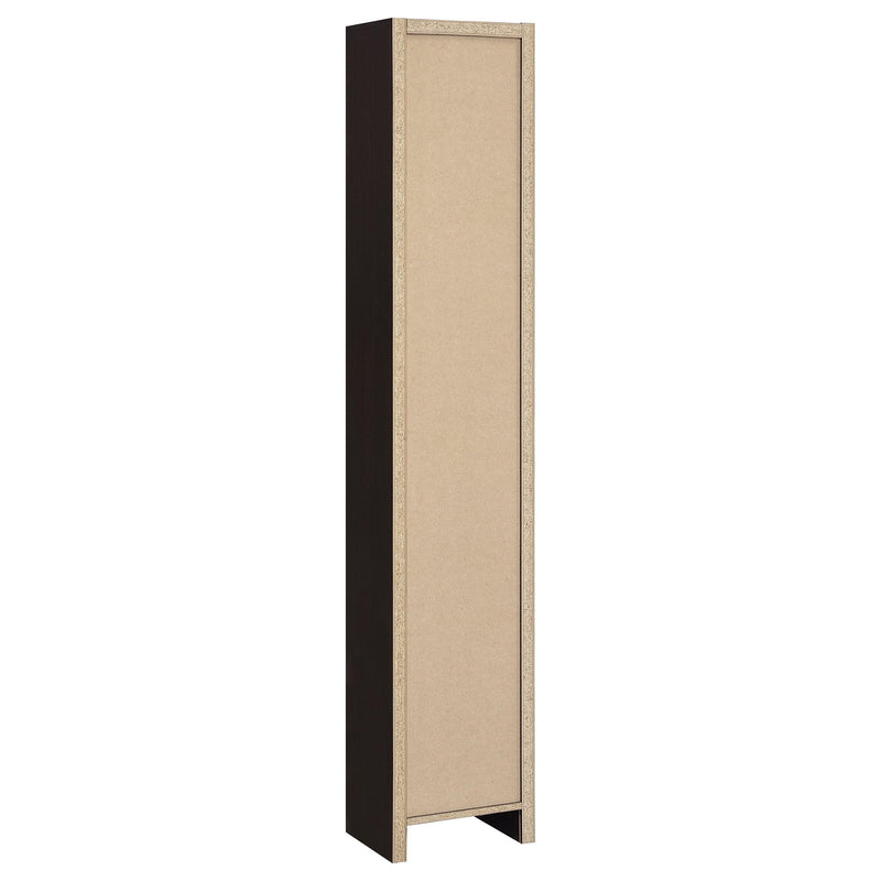 Eliam 71-inch 8-shelf Bookcase Cappuccino - 800285