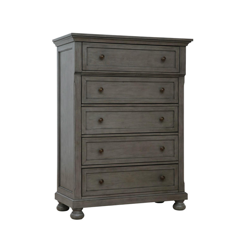 Eliana - 5 Drawers Gray Chest - B216-C