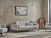 Elit 3-pieces (Sofa & Loveseat & Chair) Livingroom in Cream - 200-SER-ELI-SOFT01-321