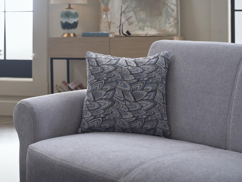 Elita S Koopsi Light Gray 3-Seat Sleeper Sofa from Bellona - Luna Furniture