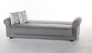 Elita S Love Seat (Diego Gray) 2 Pieces - Gate FurnitureLoveseat