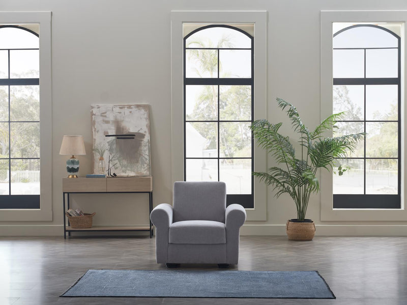 Elita S Sleeper (Koopsi Light Gray) Living Room Set - Gate FurnitureLiving Room Set