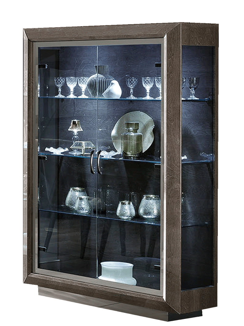 Elite 2 Doors Glass Cabinet - i24111