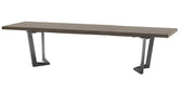 Elite Dining Table Brown  Silver Birch SET - p11623