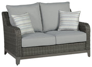 Elite Park Outdoor Loveseat with Cushion - P518-835 - Gate Furniture