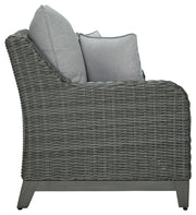Elite Park Outdoor Loveseat with Cushion - P518-835 - Gate Furniture